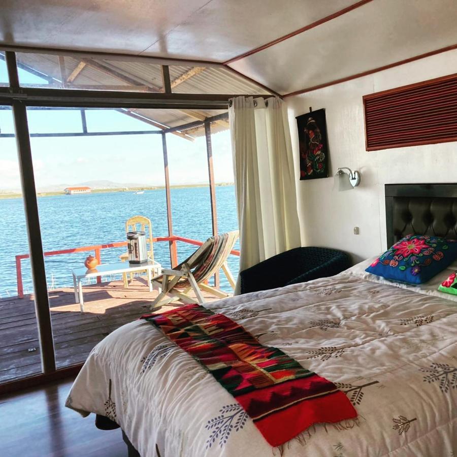 Sol Del Titicaca Lodge Uros Екстериор снимка