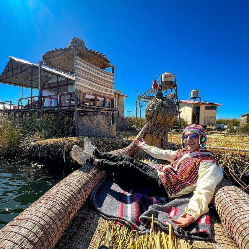Sol Del Titicaca Lodge Uros Екстериор снимка