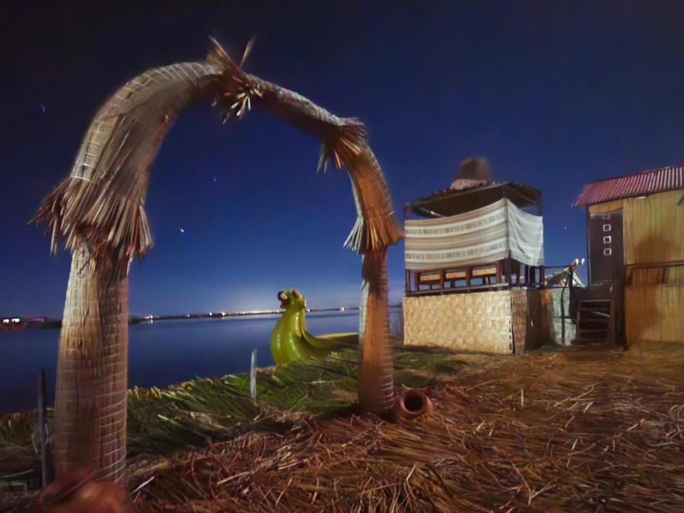 Sol Del Titicaca Lodge Uros Екстериор снимка